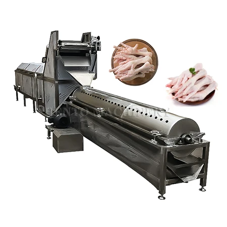 Avtomatik tovuq oyog'i peeling chizig'i